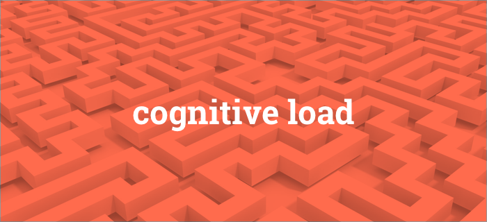 Minimize a carga cognitiva para maximizar a usabilidade